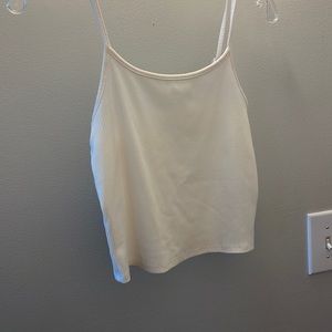 American Eagle white spaghetti strap tank top.